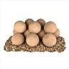 Ceramic Fire Balls With Different Color And Size For Fireplace And Fire Pits